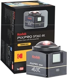 Kodak Câmera VR PIXPRO SP360 4K Premier Pack