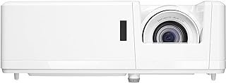 Optoma Projetor a laser profissional ZW370 WXGA | Design compacto e brilhante 3700 lúmens | Tecnologia DuraCore, até 30.000 horas | Controle de rede | Operação silenciosa | Alto-falante 10W embutido