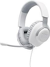 Headset Gamer JBL Quantum 100 Over Ear Branco – JBLQUANTUM100WHTAM