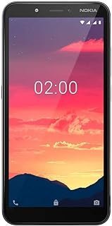 Smartphone Nokia C2 32GB 1GB RAM Tela de 5,7 Pol. HD+ Câmera Traseira 5MP + Flash Frontal Preto NK010