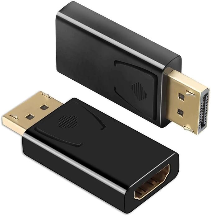 Adaptador Displayport para HDMI 4k UHD Suporta Saída De Áudio Simultânea: Conecte e Desfrute de Vídeo e Áudio de