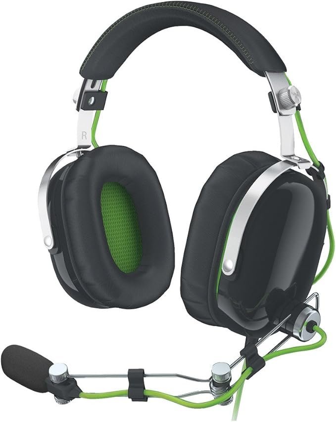 Razer BlackShark Fone de ouvido para jogos de PC com isolamento de ruído – Estrutura de metal e compatível com PS4