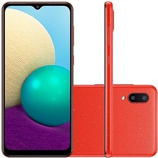 Smartphone Samsung Galaxy A02 32GB 13MP 6,5 Vermelho