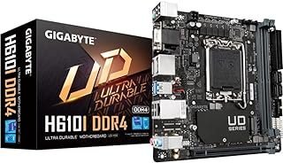 Gigabyte H610I DDR4 (H610/Intel LGA 1700/Mini-ITX/ DDR4/Single M.2/PCIe 4.0/USB 3.2 Gen1/Intel GbE LAN Chip/Placa-mãe)