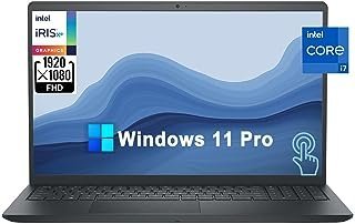 Dell Laptop Inspiron 15 3000 3530 [Windows 11 Pro], tela sensível ao toque FHD de 15,6 polegadas, Intel 10-Core i7-1355U de 13ª geração, 16 GB de RAM, SSD PCIe de 1 TB, gráficos Iris Xe, teclado