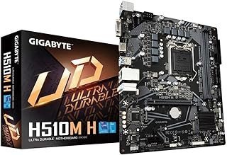 Placa Mãe Gigabyte H510M H, Chipset H510, Intel LGA 1200, mATX, DDR4