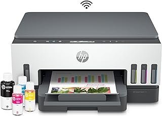 Impressora Multifuncional HP Smart Tank 724 Tanque de Tinta Colorida Wi-Fi Scanner Duplex. Funções: Imprimir, Copiar, Digitalizar. Cor: Branco (2G9Q2A)