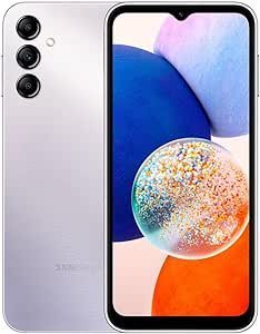 Samsung Galaxy A14 128GB 5G Wi-Fi Tela 6.6” Dual Chip 4GB RAM Câmera Tripla + Selfie 13MP Bateria de 5000mAh – Prata