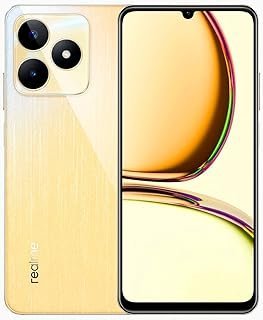 Realme C53 RMX 3760 4G LTE, RAM 8GB + 256GB, Champion Gold – Dourado Versão Global