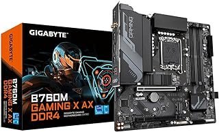 Placa Mãe Gigabyte B760M GAMING X AX WIFI (LGA 1700/4xDDR4/HDMI/DP/M.2/USB 3.2)