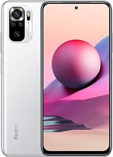 Smartphone xiaomi redmi note 10s 128gb 6gb ram amoled pebble white