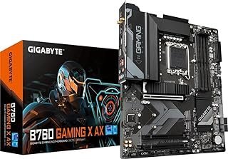Placa Mãe Gigabyte B760 GAMING X AX (rev. 1.0) LGA 1700 DDR4