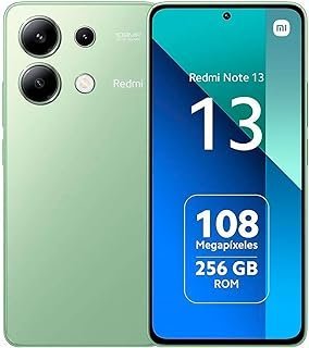 Smartphone Xiaomi Redmi Note 13 8GB+128GB Global Version Powerful Snapdragon® performance 120Hz FHD+ AMOLED display 33W fast charging with 5000mAh battery (Green)