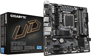 Placa Mãe Gigabyte B760M DS3H (LGA 1700/4xDDR4/HDMI/DP/VGA/M.2/USB 3.2)