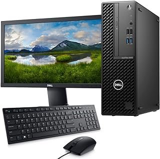 Desktop Dell Optiplex 3000-SFF 12ª Geração Intel Core i3 8GB 256GB SSD Windows Home + Teclado Mouse Monitor