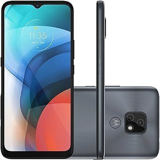Smartphone Motorola Moto E7 32GB 2GB RAM Cinza Metálico