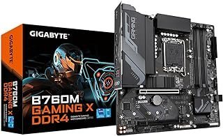Placa Mãe Gigabyte B760M GAMING X DDR4 (LGA 1700/4xDDR4/HDMI/DP/M.2/USB 3.2)