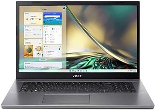 acer Laptop Aspire 5 A517-53 | Tela IPS Full HD de 17,3 polegadas | Intel Core i5-1235U de 12ª geração | DDR4 de 16 GB | SSD NVMe de 512 GB | Wi-Fi 6 802.11ax | Teclado retroiluminado | Windows 11 |