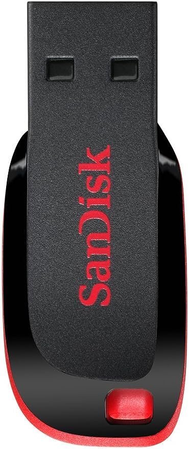 Pen Drive USB Flash Drive Cruzer Blade 128GB Sandisk