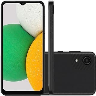 Samsung Galaxy A03 Core 32GB 4G Wi-Fi Tela 6.5” Dual Chip 2GB RAM Câmera 8MP + Selfie 5MP Bateria de 5000mAh – Preto