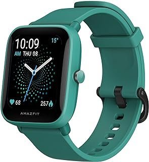 Amazfit Bip U Pro Smart Watch with Alexa Built-In for Men Women (Green)