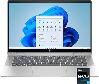 HP Envy Laptop com tela sensível ao toque Full HD de 15,6 polegadas, 16 GB de RAM, SSD de 1 TB, Intel Core i7 1355U 10core 5GHz, Intel Iris Xe Graphics, design 2 em 1, teclado retroiluminado, Windows