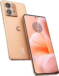 Smartphone Motorola Edge 40 Neo 16GB RAM Boost* 256GB Peach Fuzz – Vegan Leather