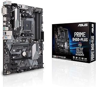 Placa-Mãe Asus P/AMD AM4 Prime B450 Plus DDR4 90MB0YN0-M0EAY0