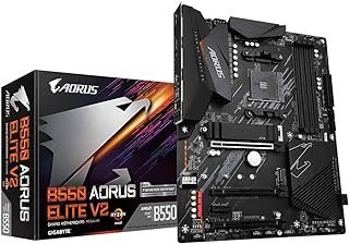 Placa Mãe Gigabyte B550 AORUS ELITE V2 (AM4/DDR4 3200MHz/HDMI/DisplayPort/M.2/USB 3.2) – 9MB55AEL2-00-10