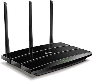 TP-Link Roteador inteligente WiFi AC1900 (Archer A8) – Roteador sem fio MU-MIMO de alta velocidade, roteador de banda dupla para internet sem fio, Gigabit, suporta Wi-Fi convidado