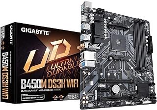 Placa Mãe AMD B450M DS3H WIFI AM4 AMD DDR4 GIGABYTE