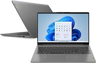 Lenovo 82MD0007BR IdeaPad 3i i5 – Notebook-1135G7 8GB 256GB SSD Placa de Vídeo Intel Iris Xe Windows 11 15.6′, Cinza
