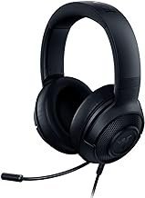 Razer Kraken X Lite Ultralight Gaming Headset: 7.1 Som Surround – Frame De Alumínio Leve – Microfone Cardioid Bendable – Para Pc, Ps4, Ps5, Switch, Xbox One, Xbox Series, Celular – Preto