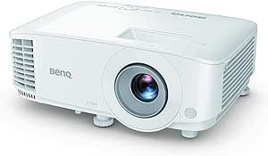 BenQ Projetor de negócios SVGA (MS560), DLP, 4000 lúmens de alto brilho, 20000:1 de alto contraste, Dual HDMI, VGA, correção de chave automática, configuração simples, tecnologia SmartEco