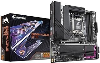 Placa Mãe Gigabyte B650m Aorus Elite, Ddr5, Microatx, Am5
