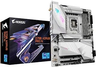 Placa Mãe Gigabyte Z790 AORUS PRO X WIFI BRANCA (LGA 1700/4xDDR5/HDMI/M.2/USB 3.2)