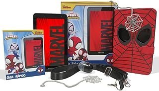 Tablet Positivo Twist Tab Kids Spidey + 2GB RAM 64GB Armazenamento, Tela 7” 60Hz, Selfie 2MP, 3100mAh, Wi-Fi, Android 11 Go, Capa Personalizada (T780S) – Preto