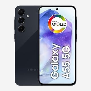 Samsung Galaxy A55 5G, Câmera Tripla Traseira de até 50MP, Selfie de 32MP, Nightography, Apagador de objetos, Design em metal e vidro, IP67, Super AMOLED 6.6
