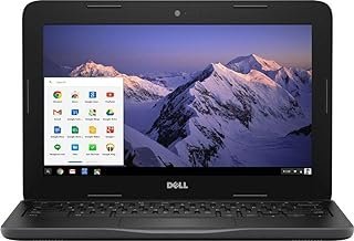 Dell Inspiron Chromebook 11 3199-11,6 polegadas HD – Celeron N3060-4GB – eMMC de 32 GB – Preto