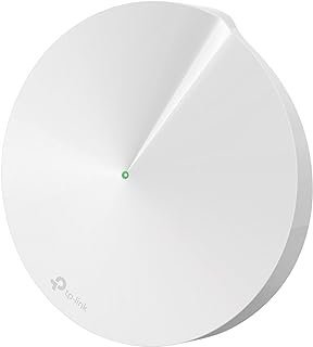 TP-Link Roteador WiFi Deco Mesh (Deco M5) – Roteador sem fio Gigabit de banda dupla, CPU Quad-core, MU-MIMO, HomeCare, Controle Parental, Cobertura de até 2.000 pés quadrados, Funciona com Alexa, 1