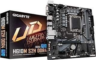 PLACA MAE (INTEL) GIGABYTE H610M S2H DDR4 1.2 LGA1700 12° GERACAO