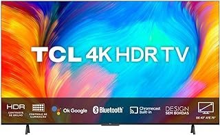 Smart TV LED 55′ 4K UHD TCL 55P635 – Google TV, Wifi, PRETO