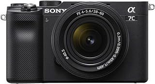 SONY 7580 Alpha A7C Mirrorless Digital Camera com 28-60 Mm Lens, Black