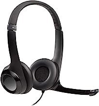 Fone de ouvido com fio H390, fones de ouvido estéreo com microfone de cancelamento de ruído, pacote com 4