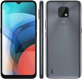 Smartphone Motorola Moto E7 64GB 4GB RAM Cinza Metálico