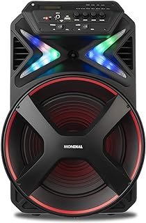 Caixa Amplificada Mondial Cm-400, Bluetooth, Potência 400W, Alto Falante 12 Pol – Bivolt