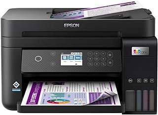 Multifuncional Epson EcoTank L6270 – Tanque de Tinta Colorida, Wi-Fi Direct, Ethernet, Frente e Verso Automático, ADF, Bivolt