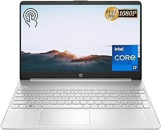 Notebook HP 15 HP 2021, tela sensível ao toque IPS de 15,6 polegadas, i7-1165G7, RAM DDR4 de 32 GB, SSD PCIe de 1 TB, webcam, USB-C, HDMI, WiFi 6, teclado retroiluminado