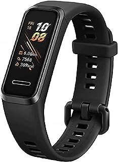 YAPOO Huawei Band 4 Smart Watch 0,96 polegadas SmartBand Music Control Heart Rate Health Monitor New Watch Faces USB Plug Charge, Preto