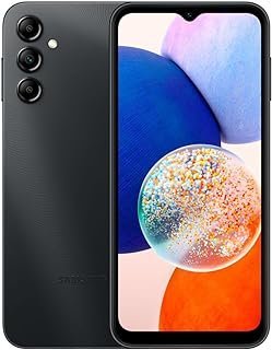 Samsung Galaxy A14 128GB 5G Wi-Fi Tela 6.6” Dual Chip 4GB RAM Câmera Tripla + Selfie 13MP Bateria de 5000mAh – Preto